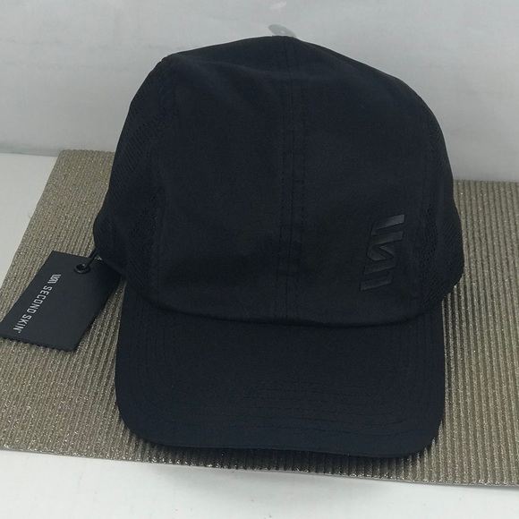 NWT: SECOND SKIN- Ball Cap/ Hat - Black- Adjustable - Picture 7 of 7